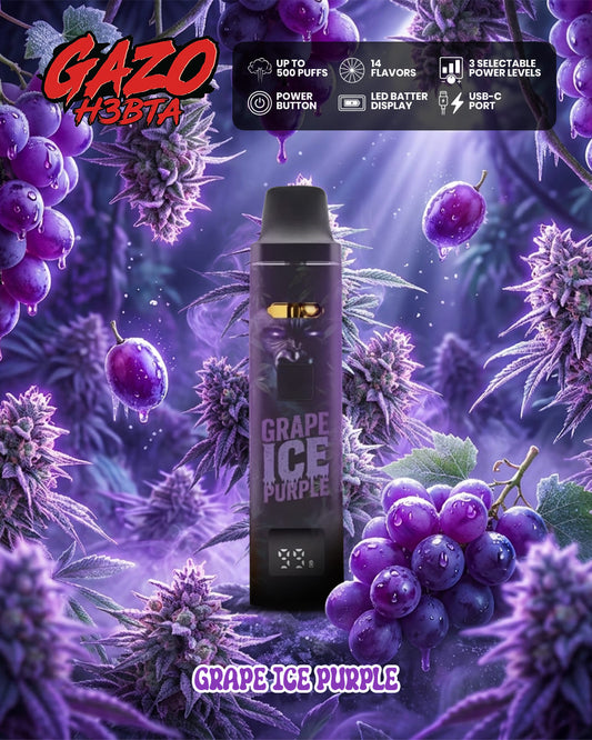 GAZO Pro Grape Ice Purple – Gzuz H3BTA Vape