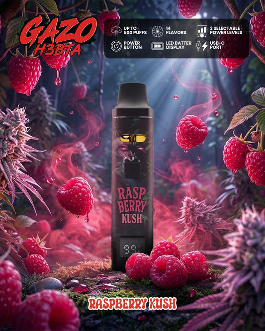 GAZO Pro Raspberry Kush – Gzuz H3BTA Vape