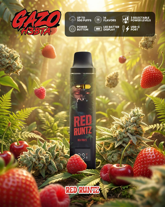 GAZO Pro Red Runtz – Gzuz H3BTA Vape
