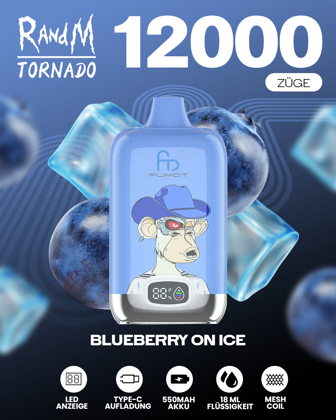 Fumot 12000 Digital Box  – 12.000 Züge